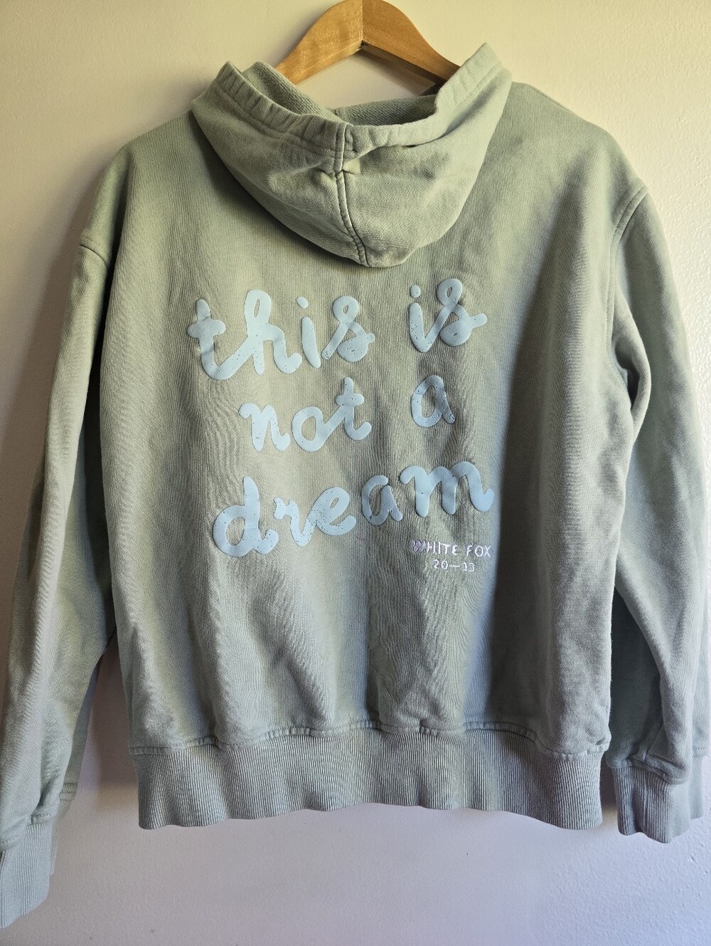 White Fox Boutique, "This Is Not A Dream" Hoodie and Sweat Pant Set, Sage Green